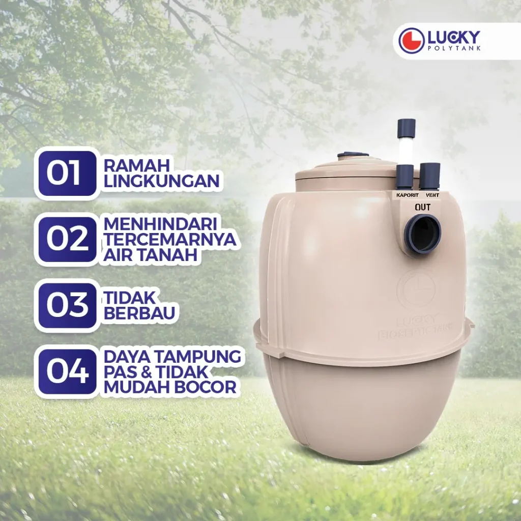 Septic tank Bio Filter dari Lucky Polytank