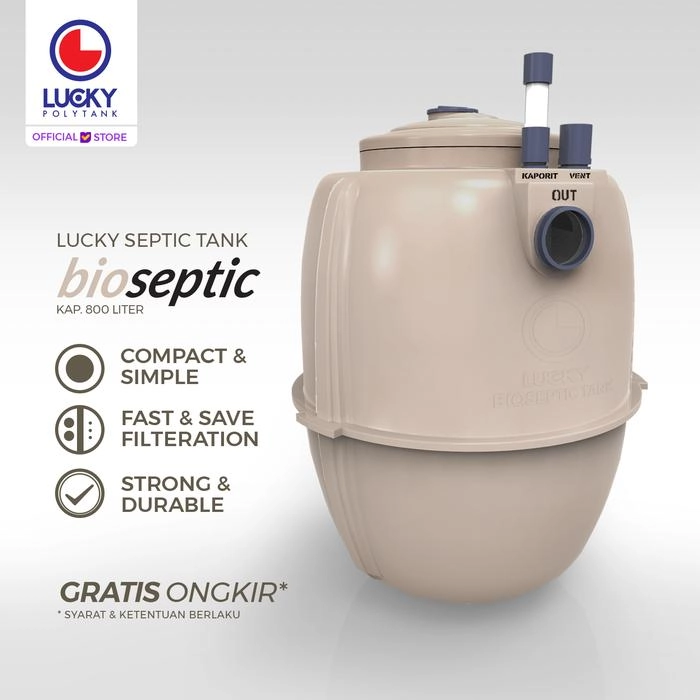 Tangki Septik Lucky Bioseptic 800 Liter