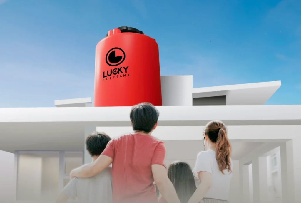 tangki air tahan panas untuk atap rumah