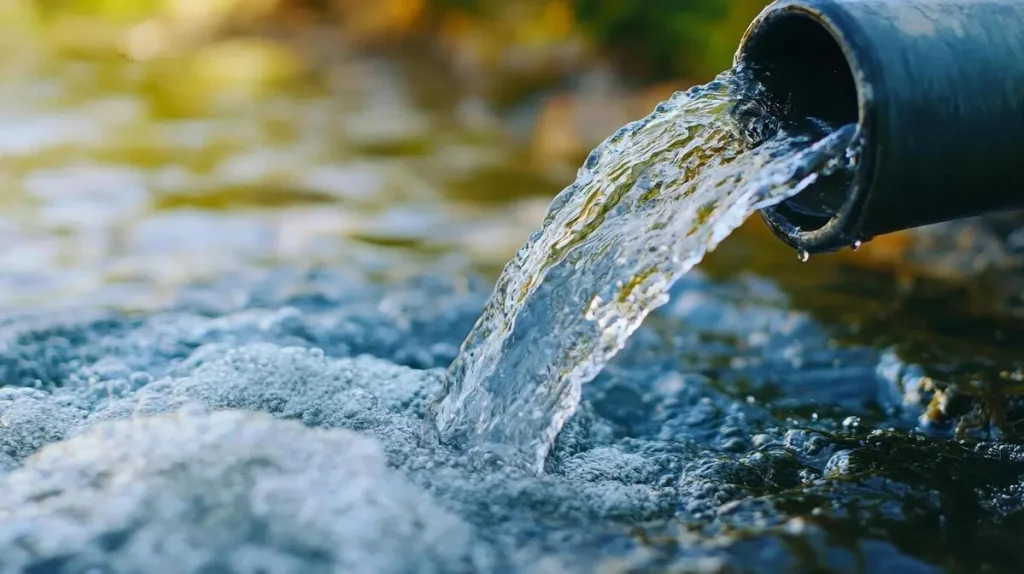 cara membuat saluran buangan dari tangki air