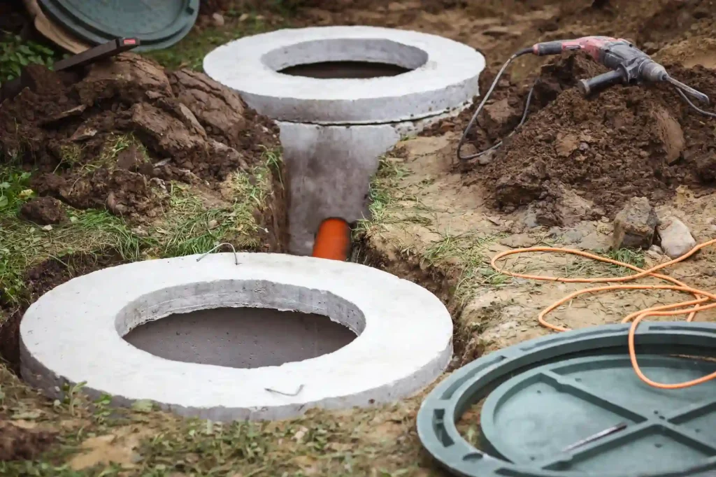 denah septic tank dan resapan