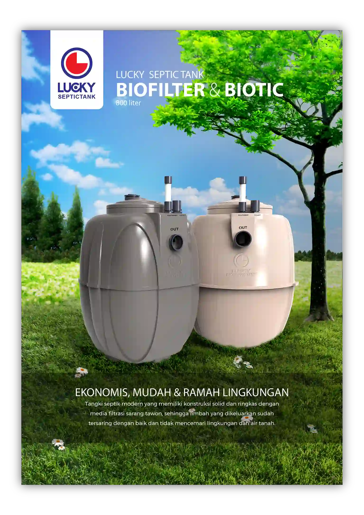 brosur septik tank lucky polytank
