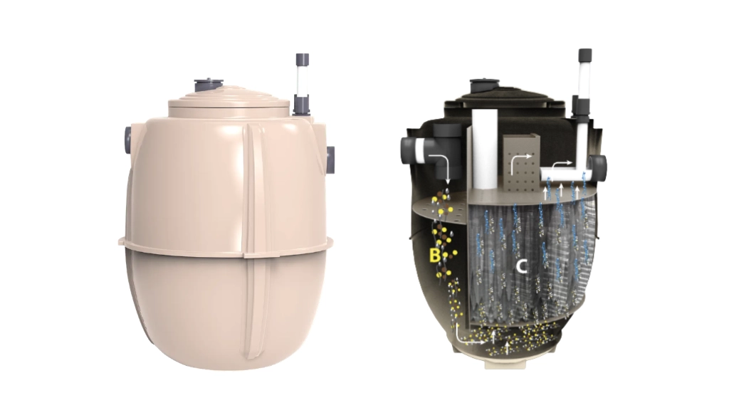 cara kerja bio septic tank
